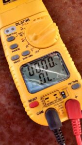 Compressor damage - ohm meter indicating open windings